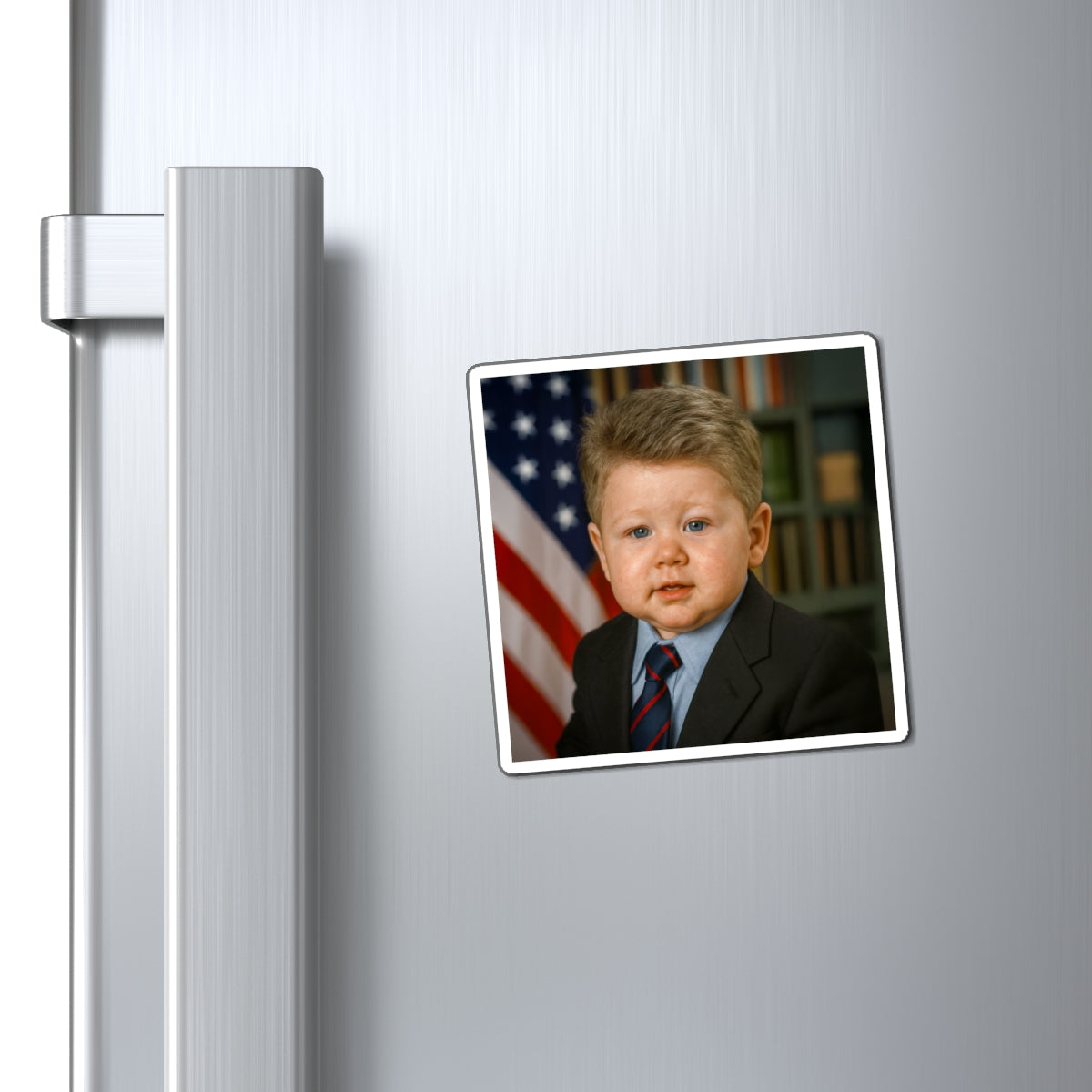 Fridge-Side Chat Magnet - William J. (Bill) Clinton