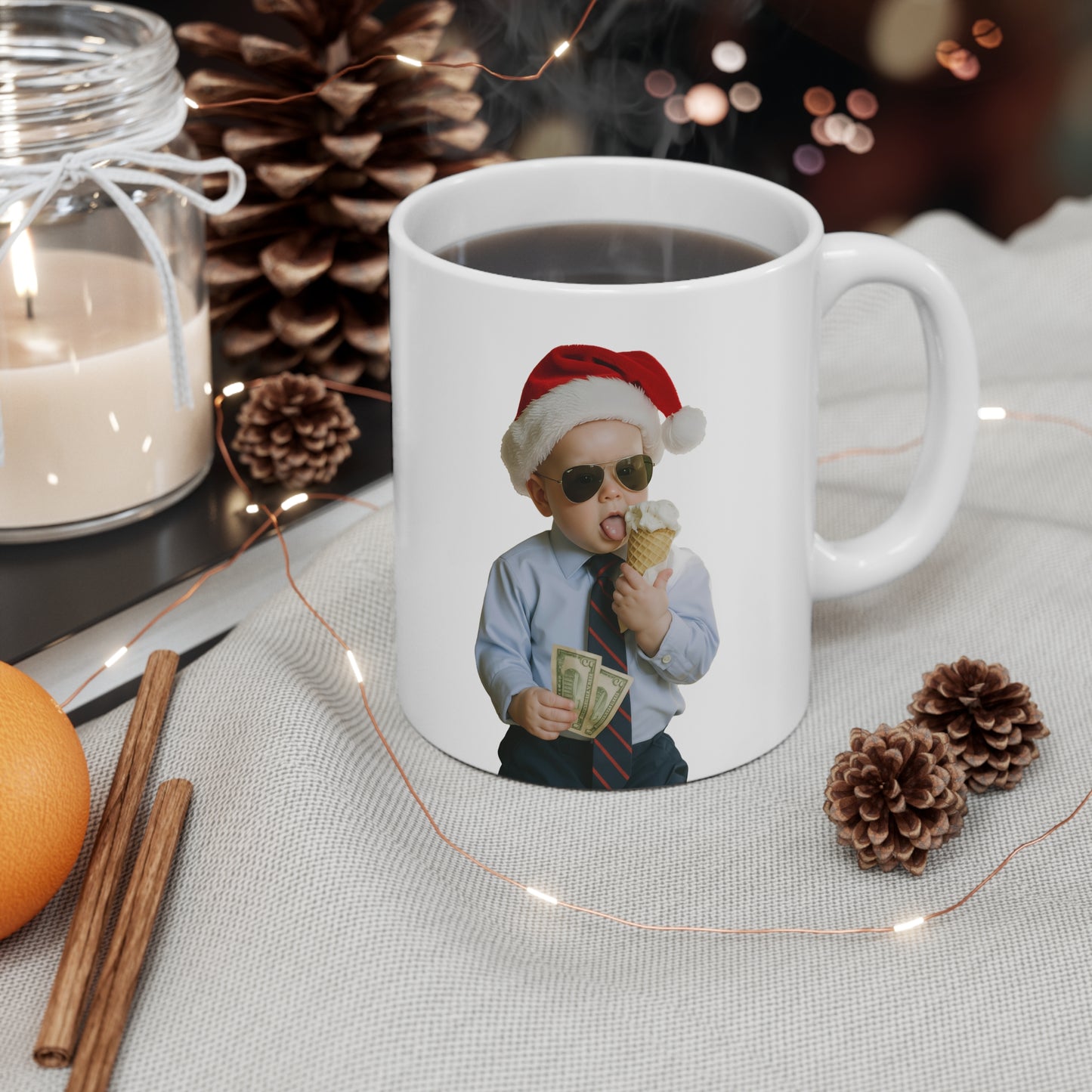 Jingle Joe’s Oval Office Cone Mug - Joe Biden