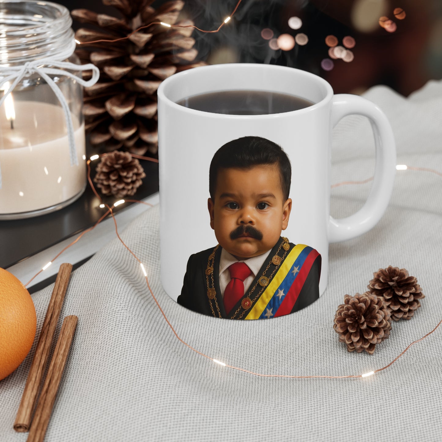 Baby Maduro’s Bolivarian Brew - President of Venezuela Nicolás Maduro