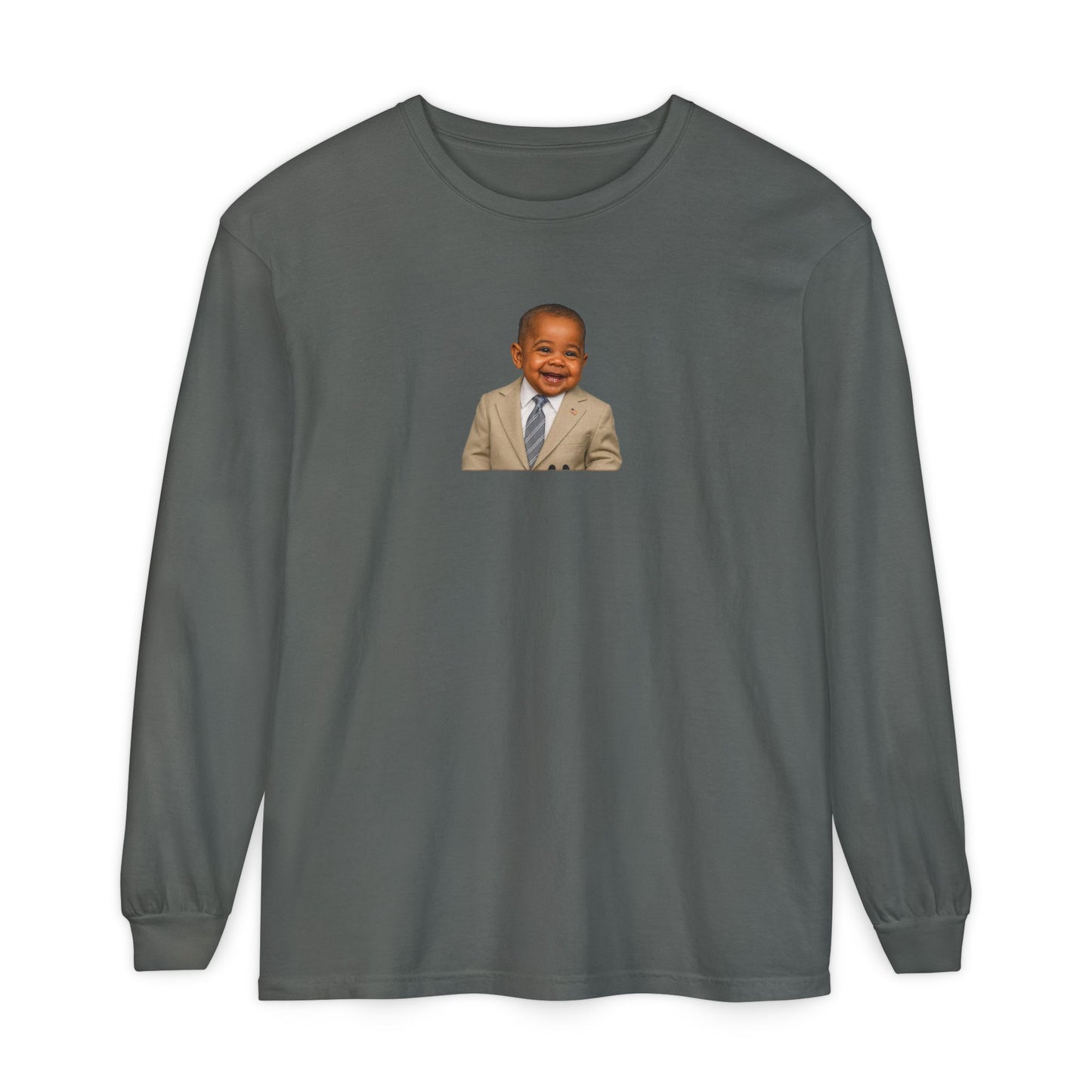 "Yes We Tan" Long Sleeve Shirt - Barack Obama