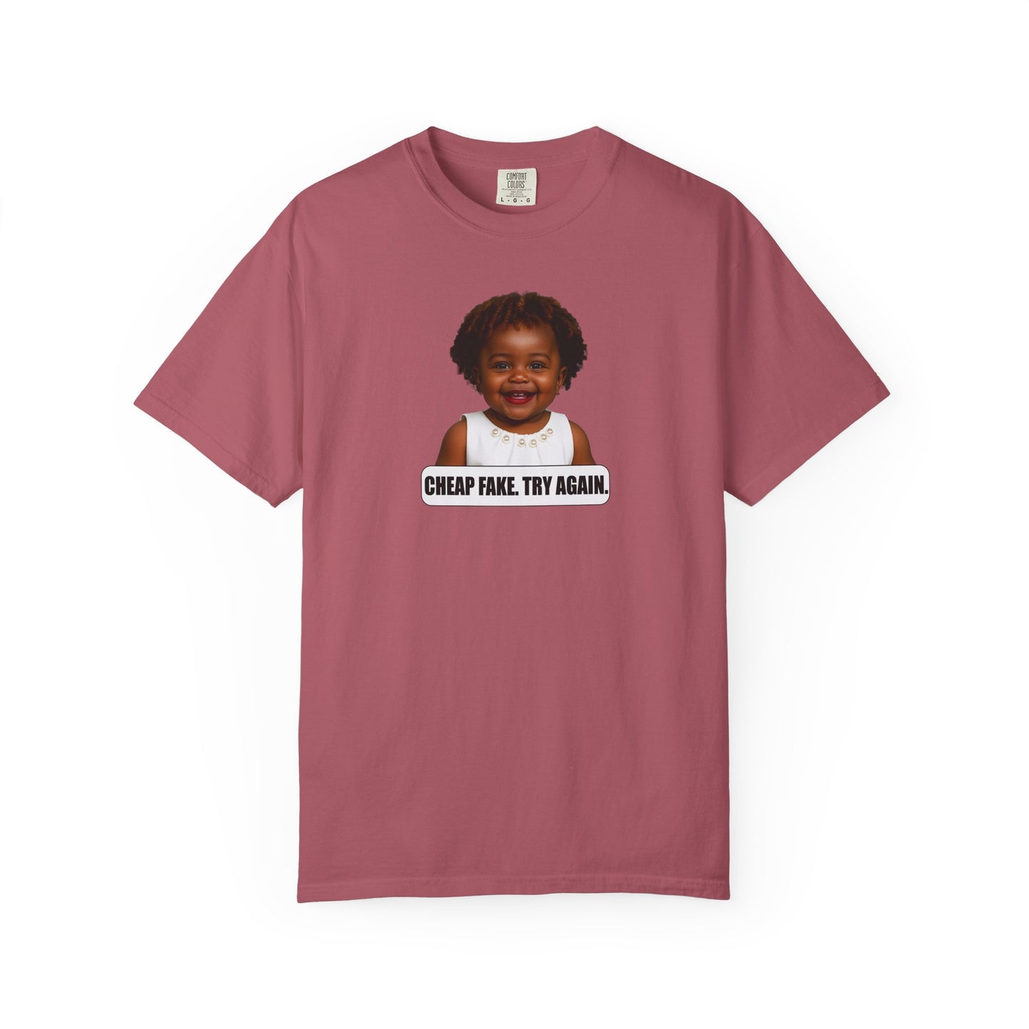 Cheap Fake. Try Agian. Tee - Karine Jean-Pierre (KJP)
