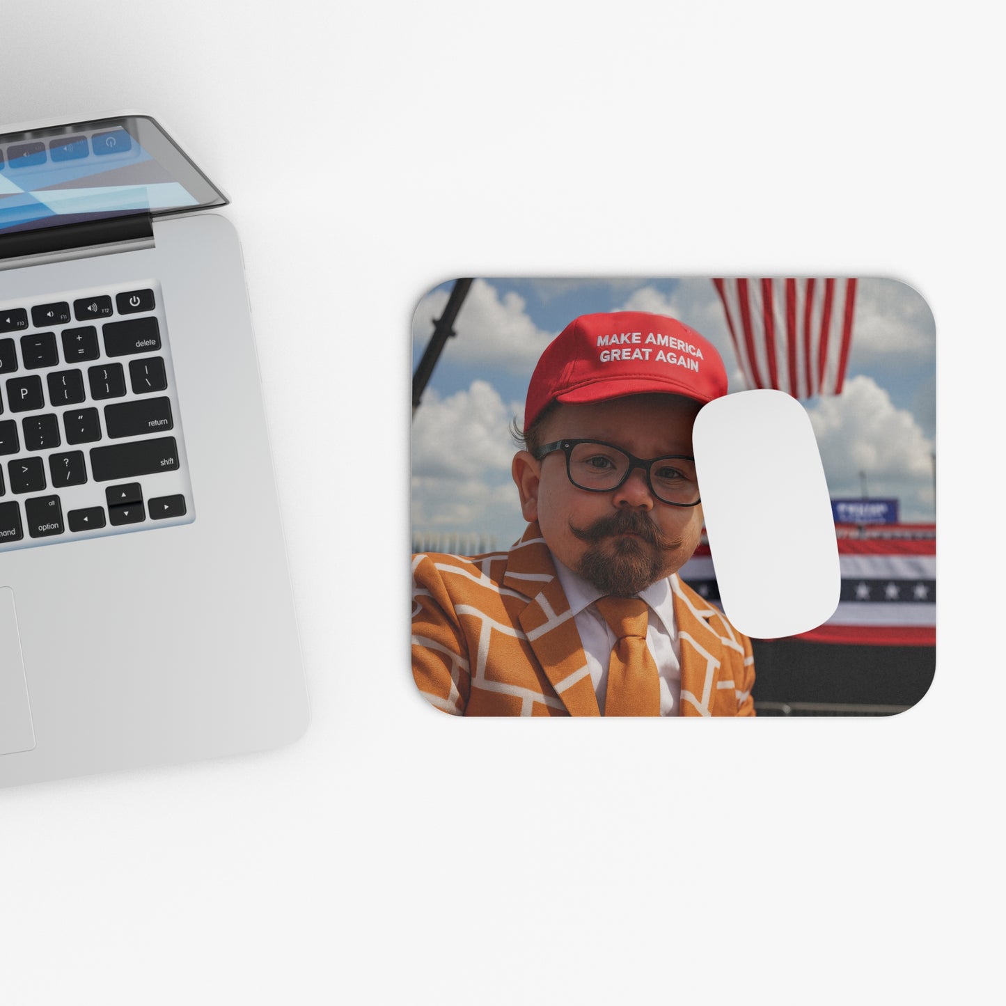 Desk Rally Zone: Brick Suit Mouse Pad - Blake Marnell