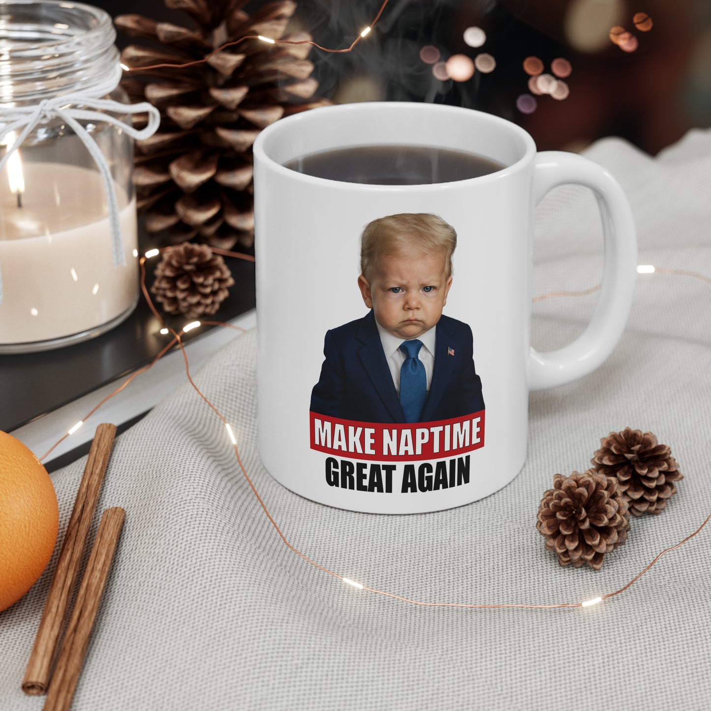 Make Naptime Great Again Mug - Donald J. Trump