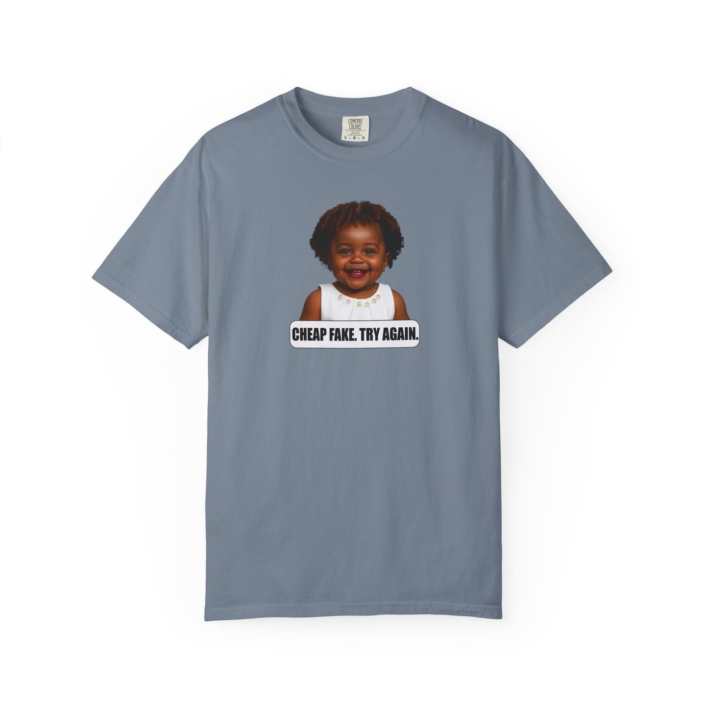 Cheap Fake. Try Agian. Tee - Karine Jean-Pierre (KJP)