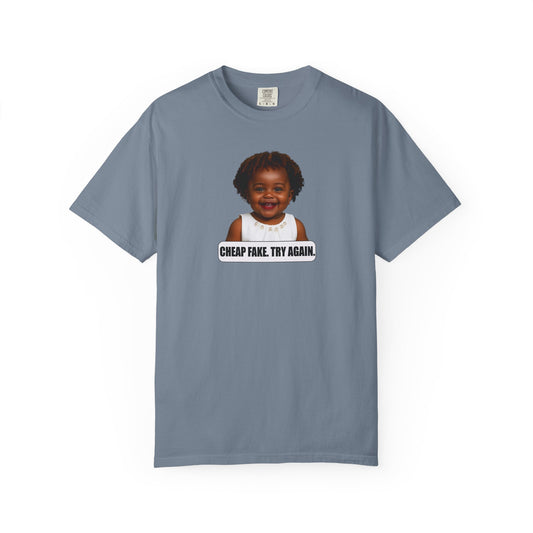 Cheap Fake. Try Agian. Tee - Karine Jean-Pierre (KJP)