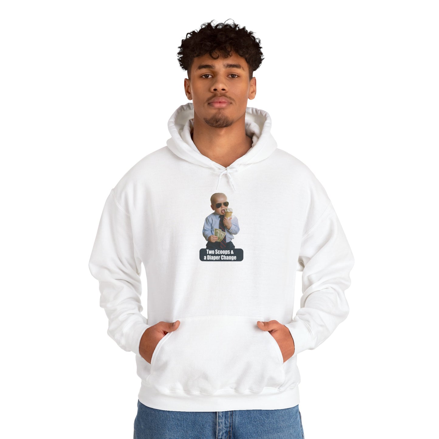 Two Scoops & a Diaper Change Hoodie - Joe Biden