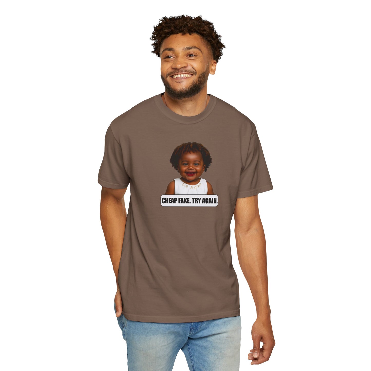 Cheap Fake. Try Agian. Tee - Karine Jean-Pierre (KJP)