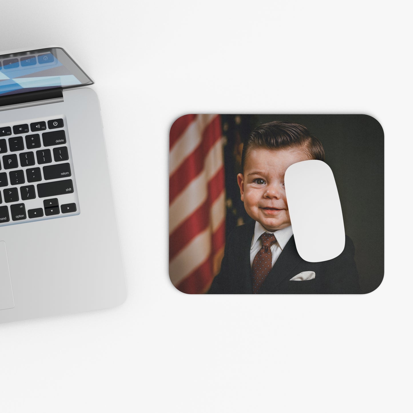 Morning on Your Desktop Mouse Pad - Ronald Reagan