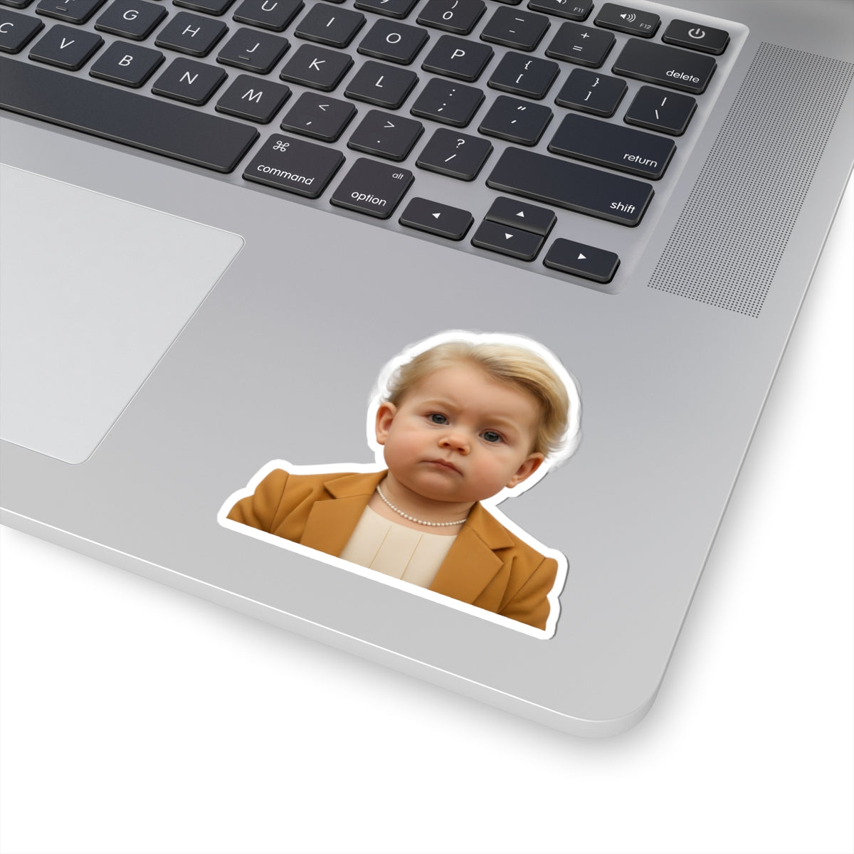 Schengen, But Shiny Sticker - Ursula von der Leyen