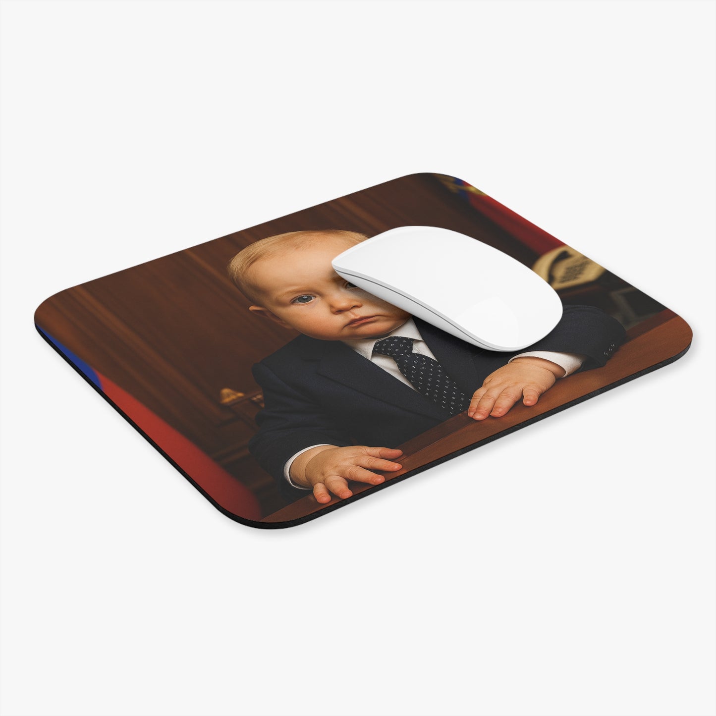 Calm Cursor, Firm Hand Mouse Pad - Vladimir Putin