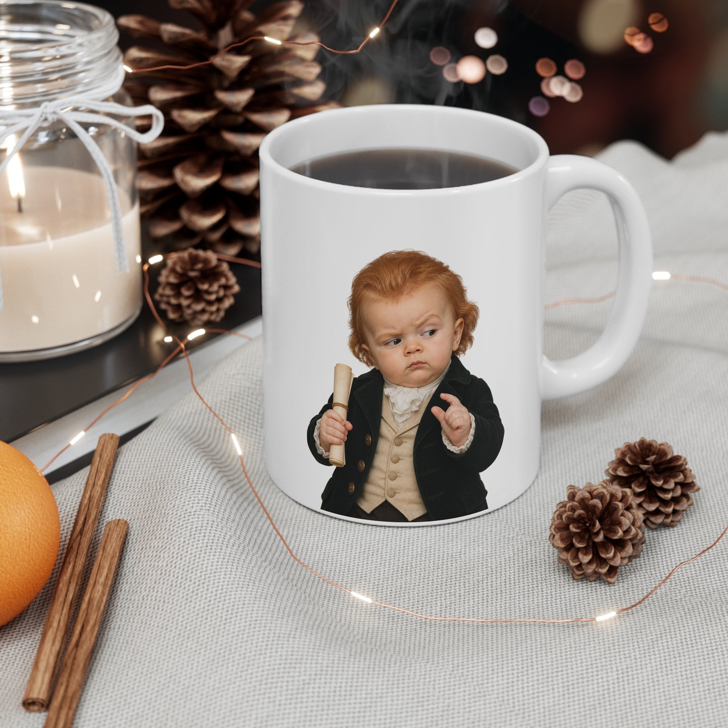 Drafting Room Side-Eye Mug - Thomas Jefferson