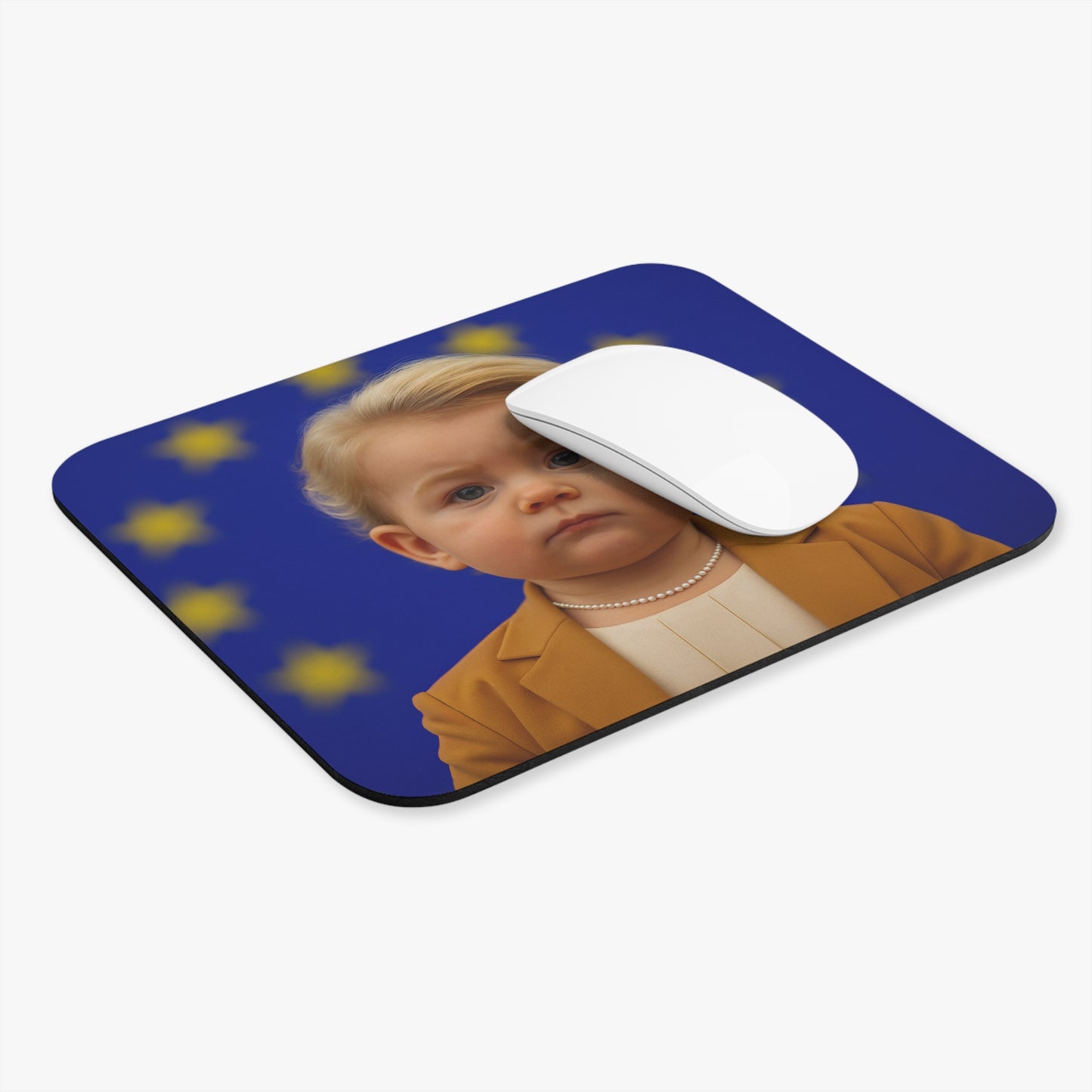The Brussels Glide Mouse Pad - Ursula von der Leyen