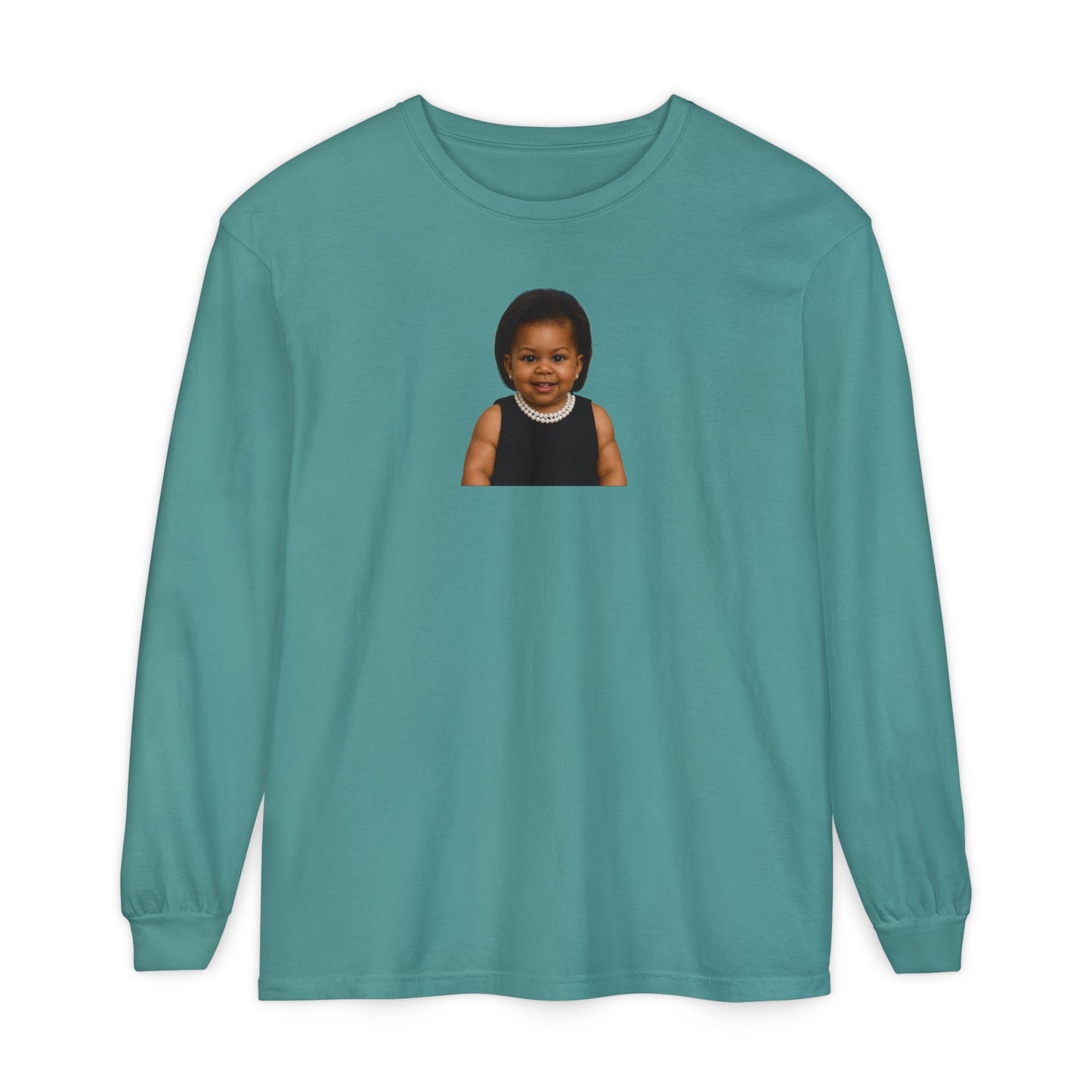 Hopeful Long Sleeve Shirt - Michelle Obama