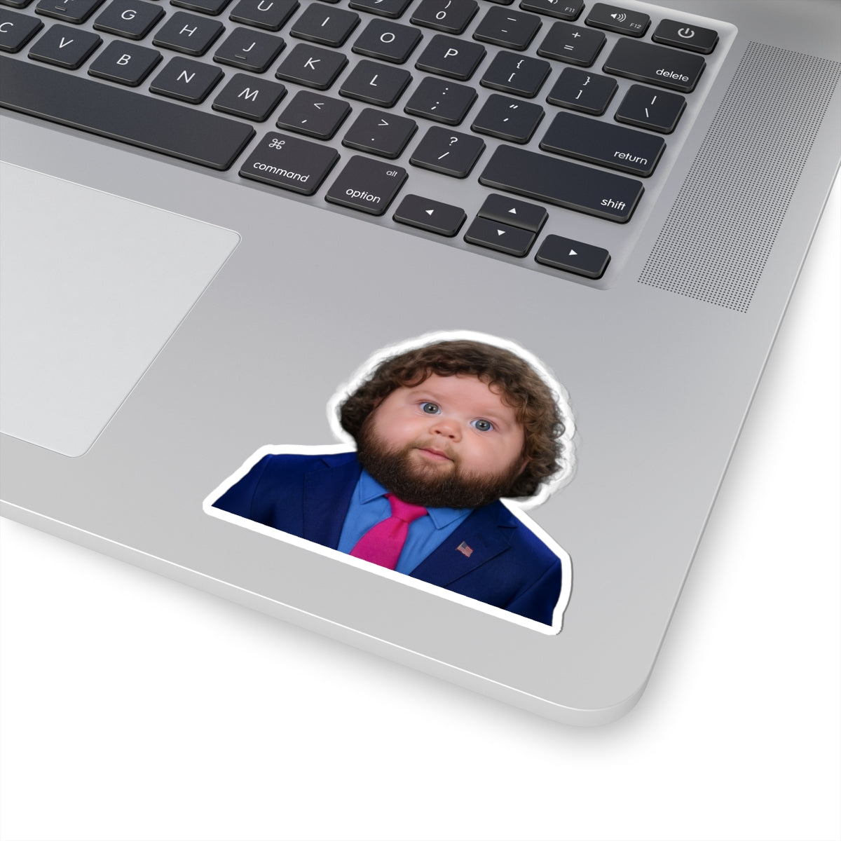 Unholy Mullet That Defies Physics Sticker - JD Vance