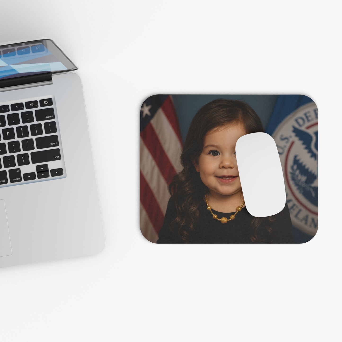 Click Like a Cowboy Mouse Pad - Kristi Noem