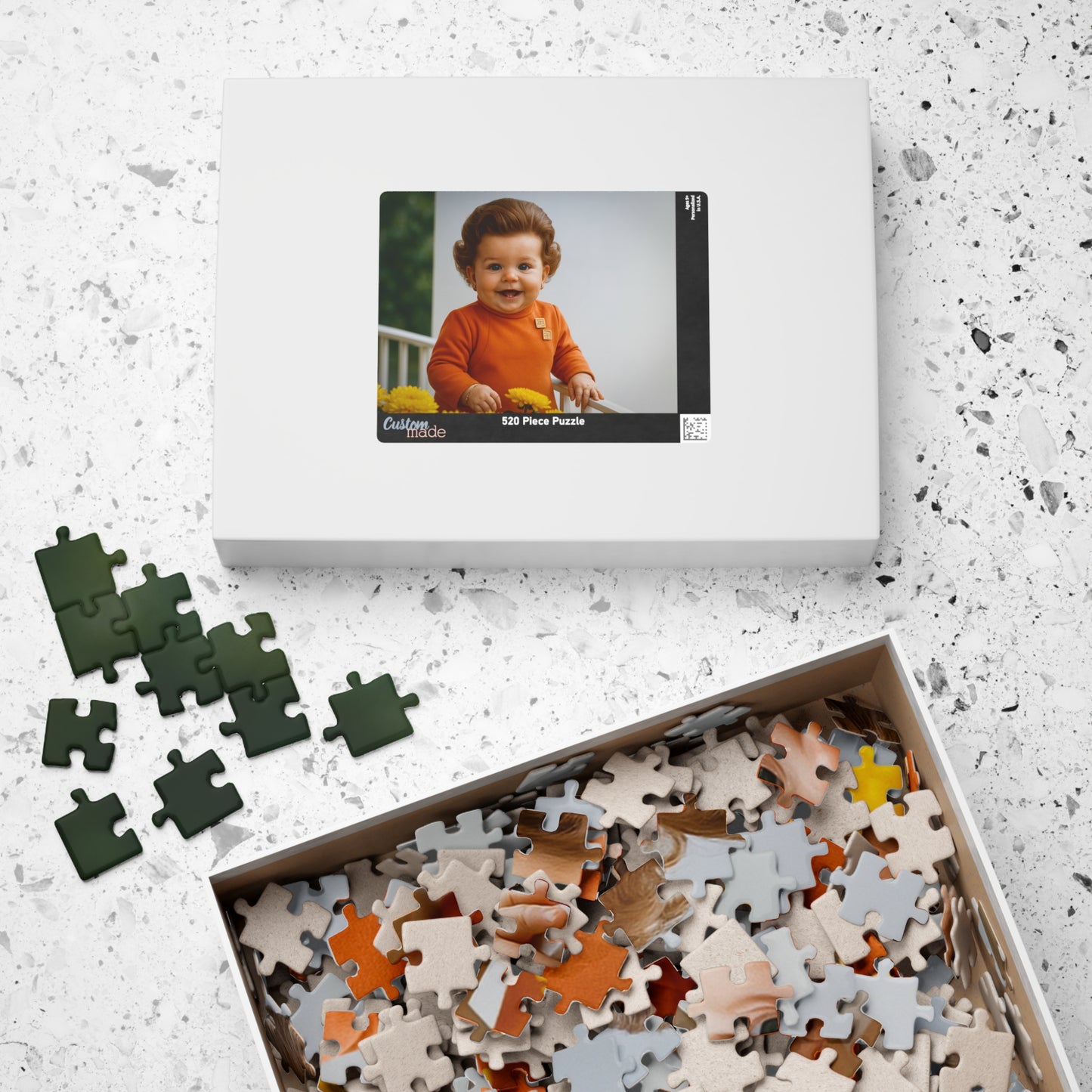 Candid Courage—Piece by Piece Puzzle (520 Pieces) - Elizabeth Bloomer (Betty) Ford