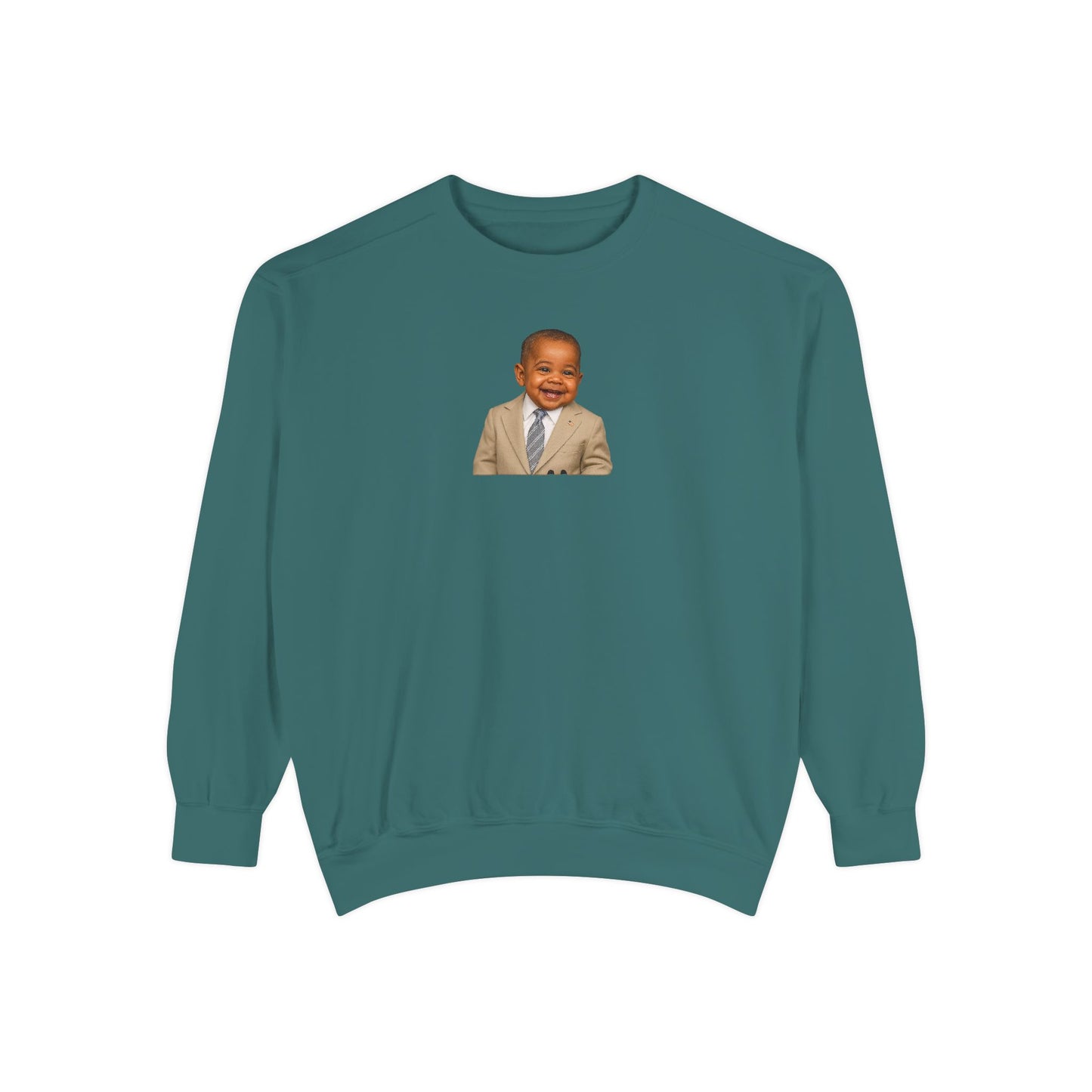 "Yes We Tan" Crewneck Sweatshirt - Barack Obama