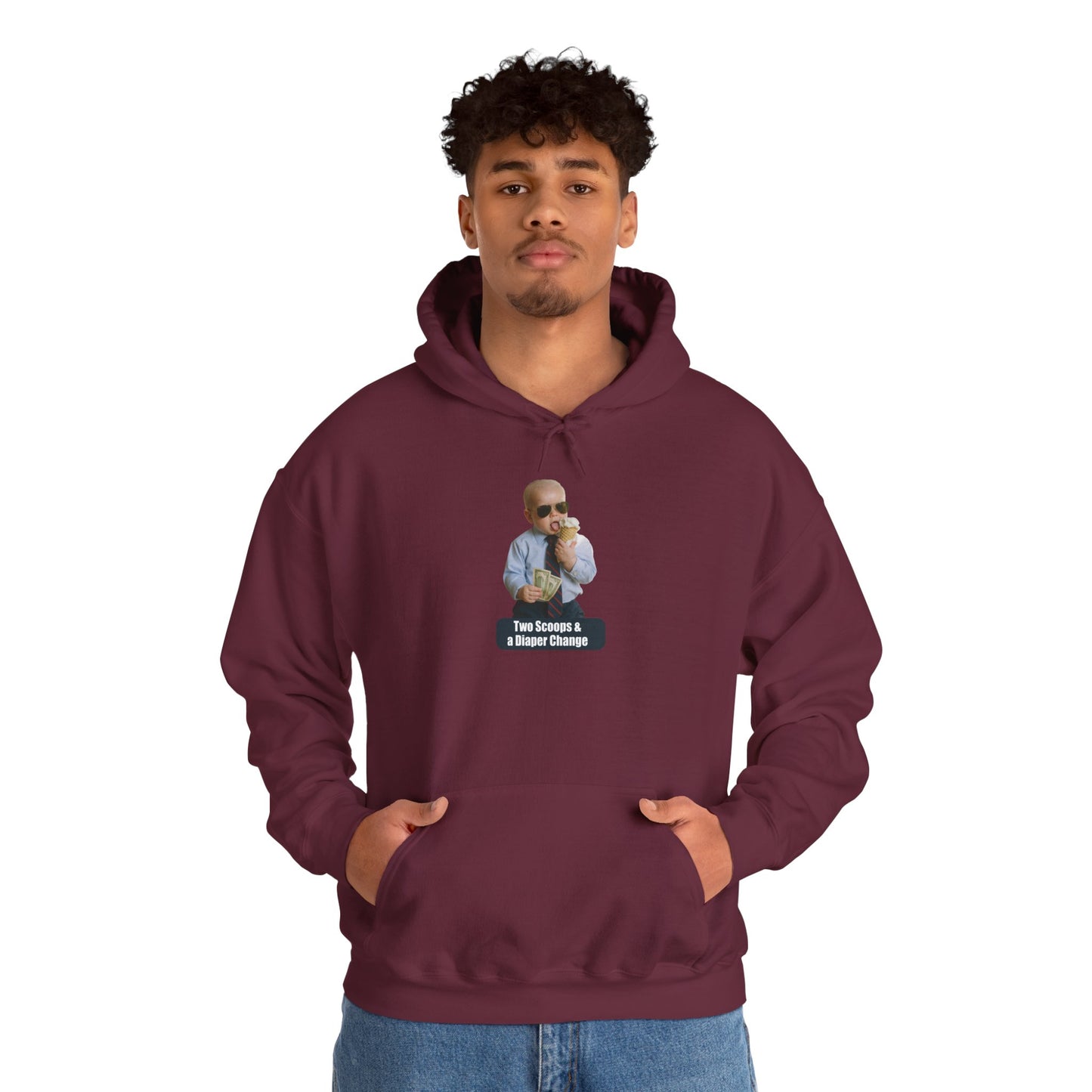 Two Scoops & a Diaper Change Hoodie - Joe Biden
