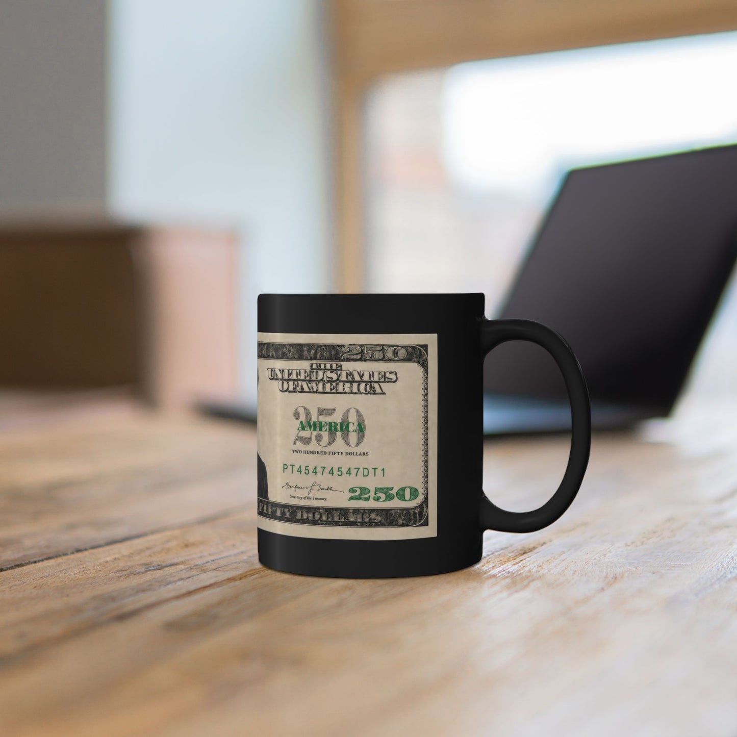"Make America 250 Again" Black Mug - Donald Trump