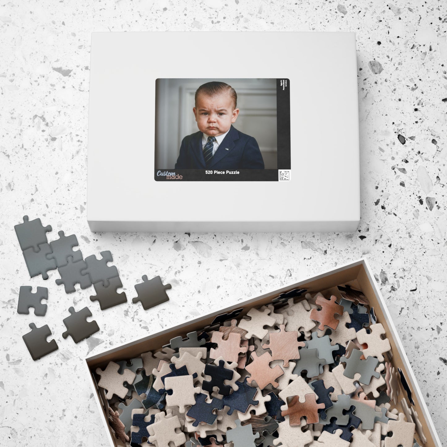 Great Society, Great Big Puzzle (520 Pieces) - Lyndon B. Johnson