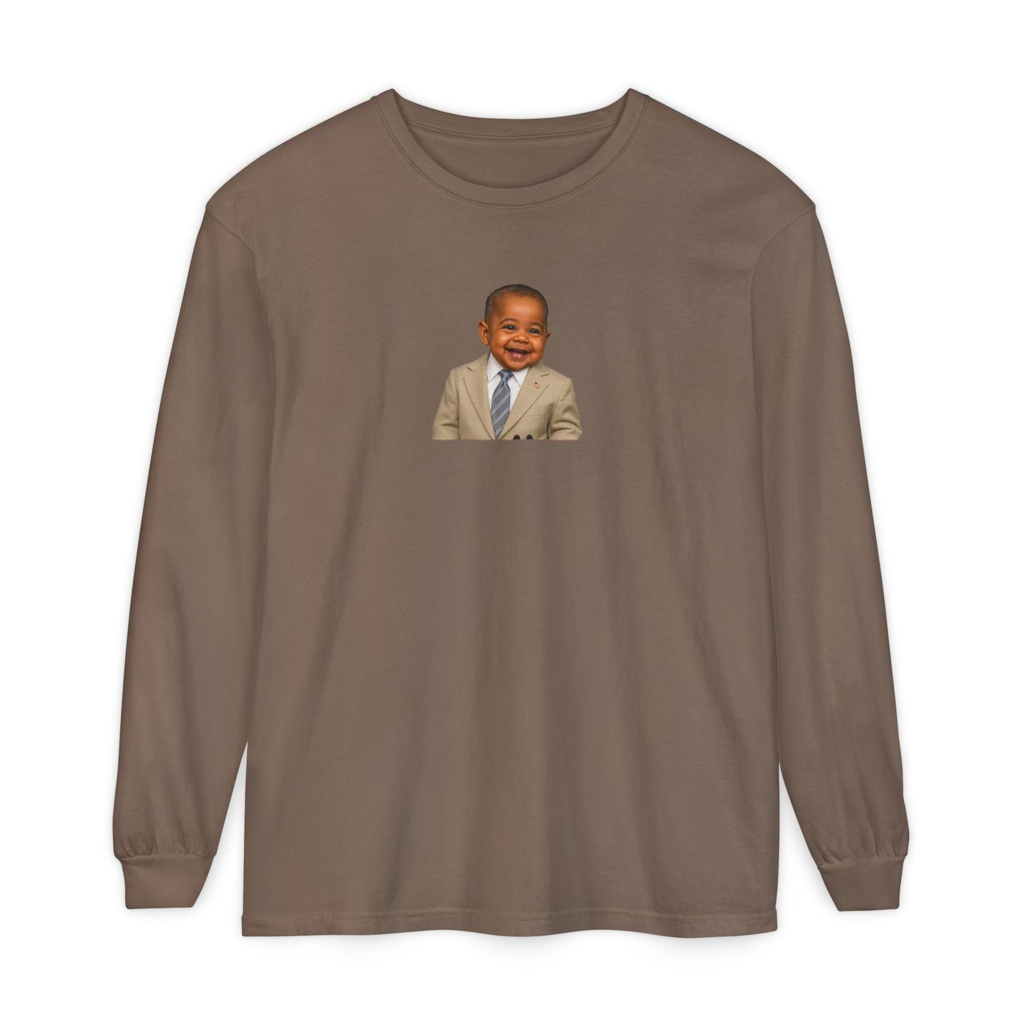 "Yes We Tan" Long Sleeve Shirt - Barack Obama