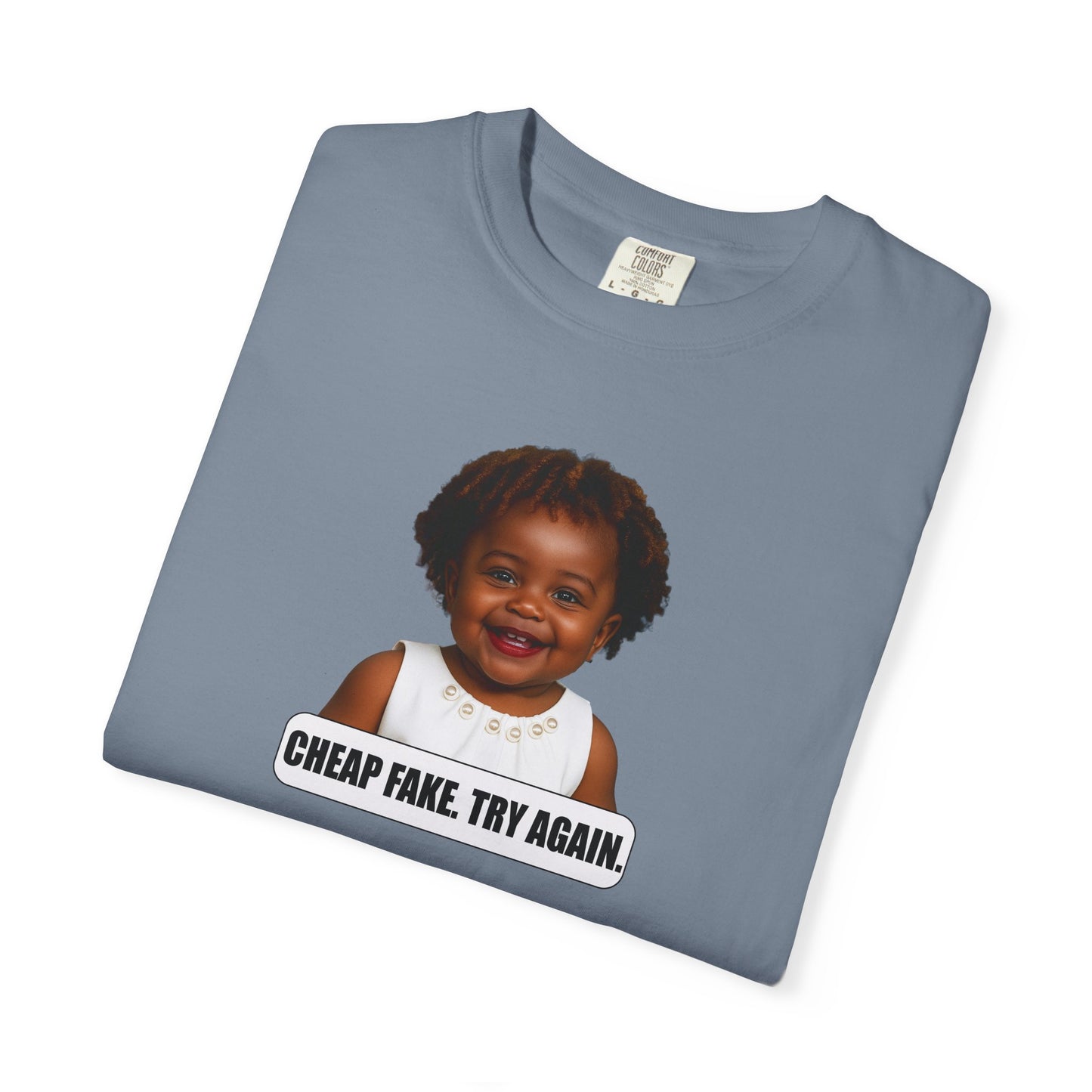 Cheap Fake. Try Agian. Tee - Karine Jean-Pierre (KJP)
