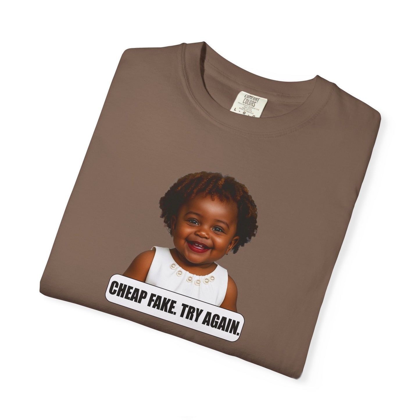 Cheap Fake. Try Agian. Tee - Karine Jean-Pierre (KJP)