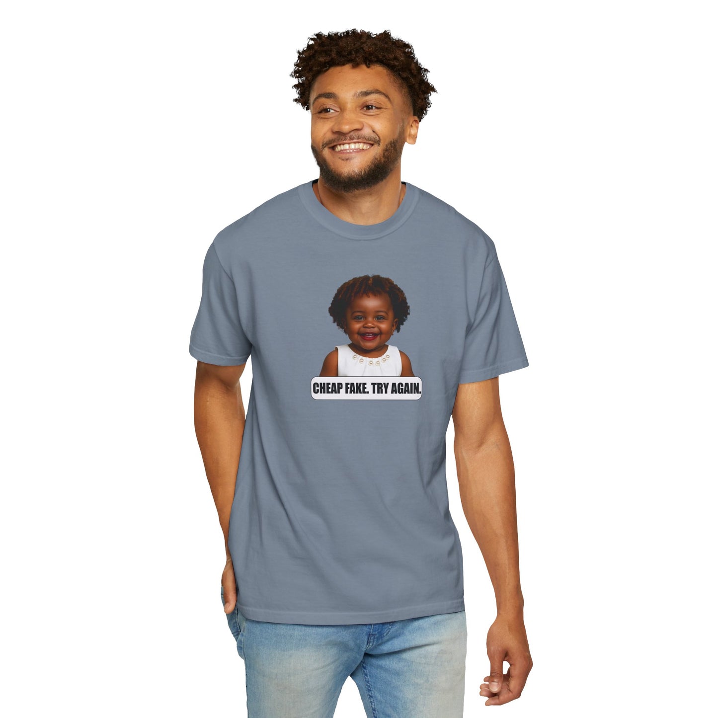 Cheap Fake. Try Agian. Tee - Karine Jean-Pierre (KJP)