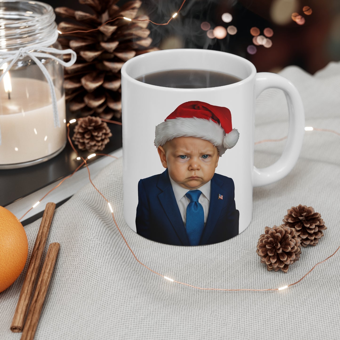 Make Christmas Great Again Mug – Donald J. Trump