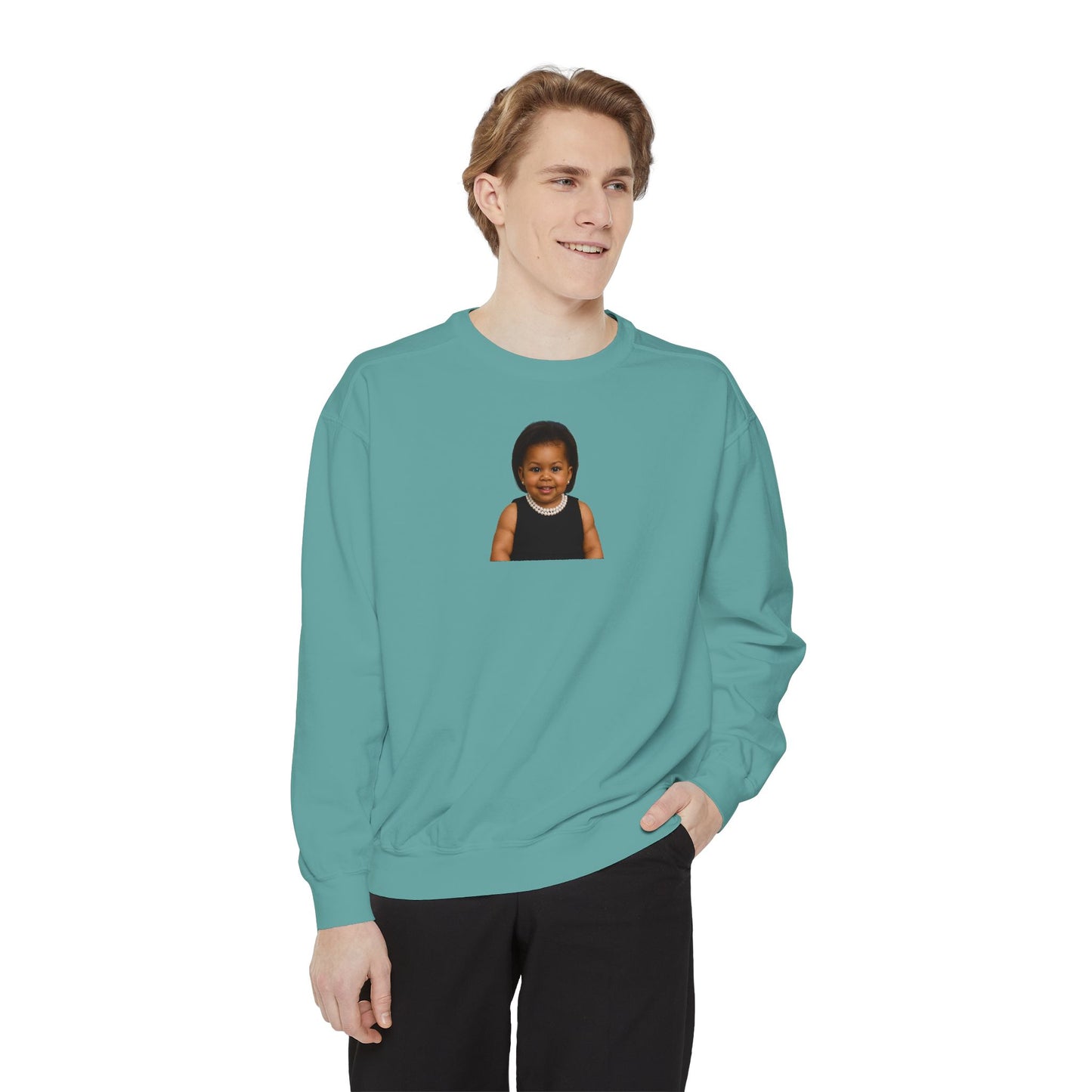 Hopeful Crewneck Sweatshirt - Michelle Obama