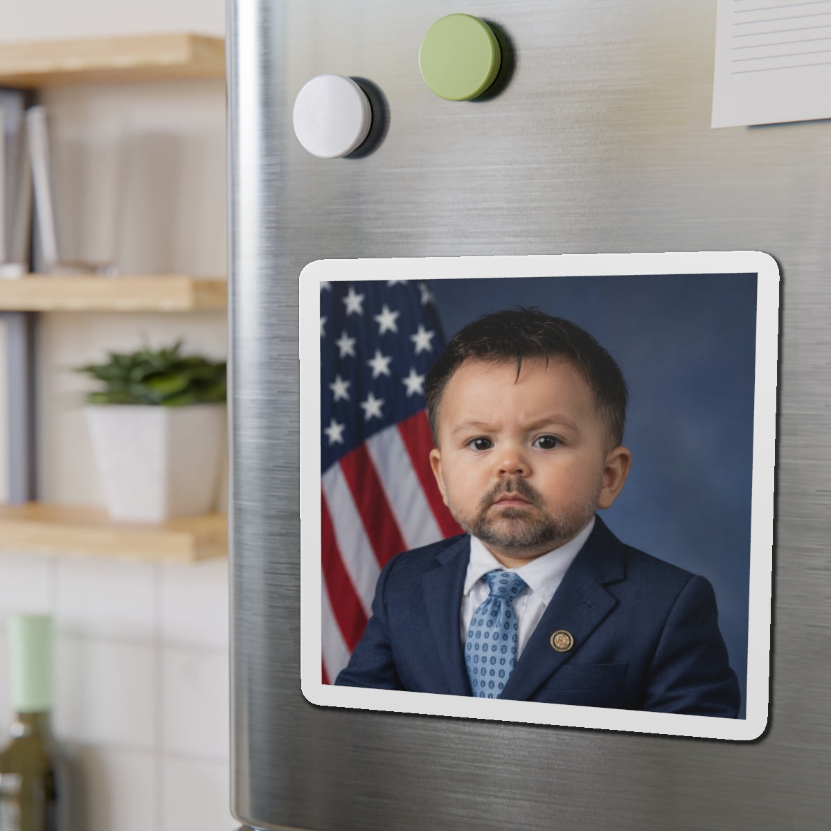 Baby Morgan's Magnetic Personality Magnet - Morgan Latrell