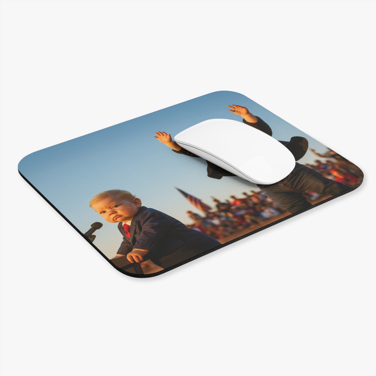Victory Jump Mouse Pad - Donald Trump + Elon Musk