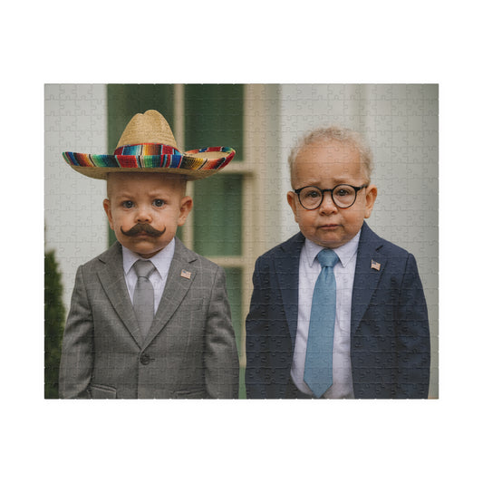 The Sombreros Will Continue Puzzle (520 Pieces) - Hakeem Jeffries + Chuck Schumer