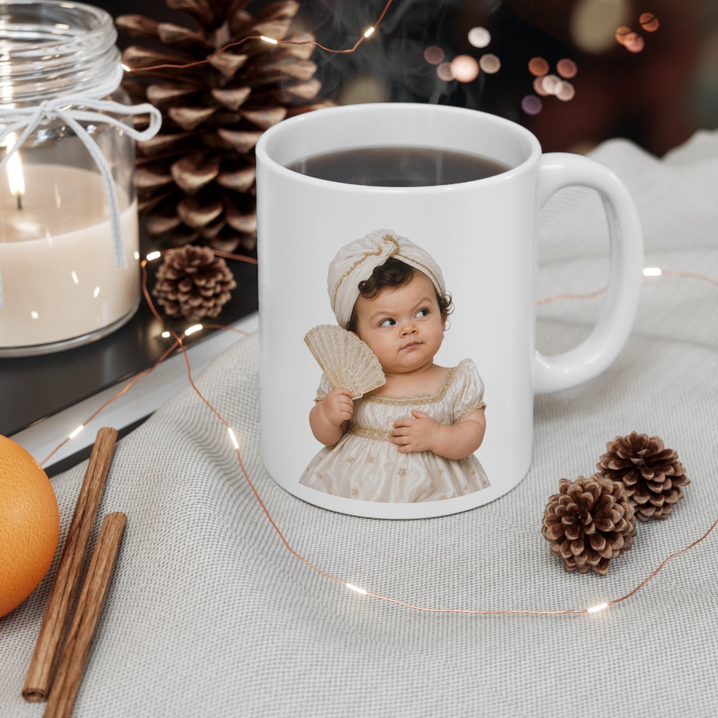 Drawing Room Evacuation Mug - Dolley Madison