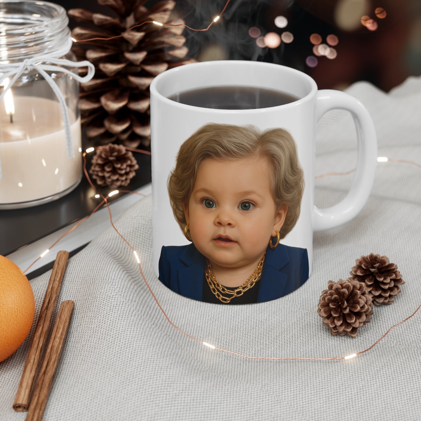 Meetings, Merriment, + Mocha: All On Schedule Mug - Susie Wiles