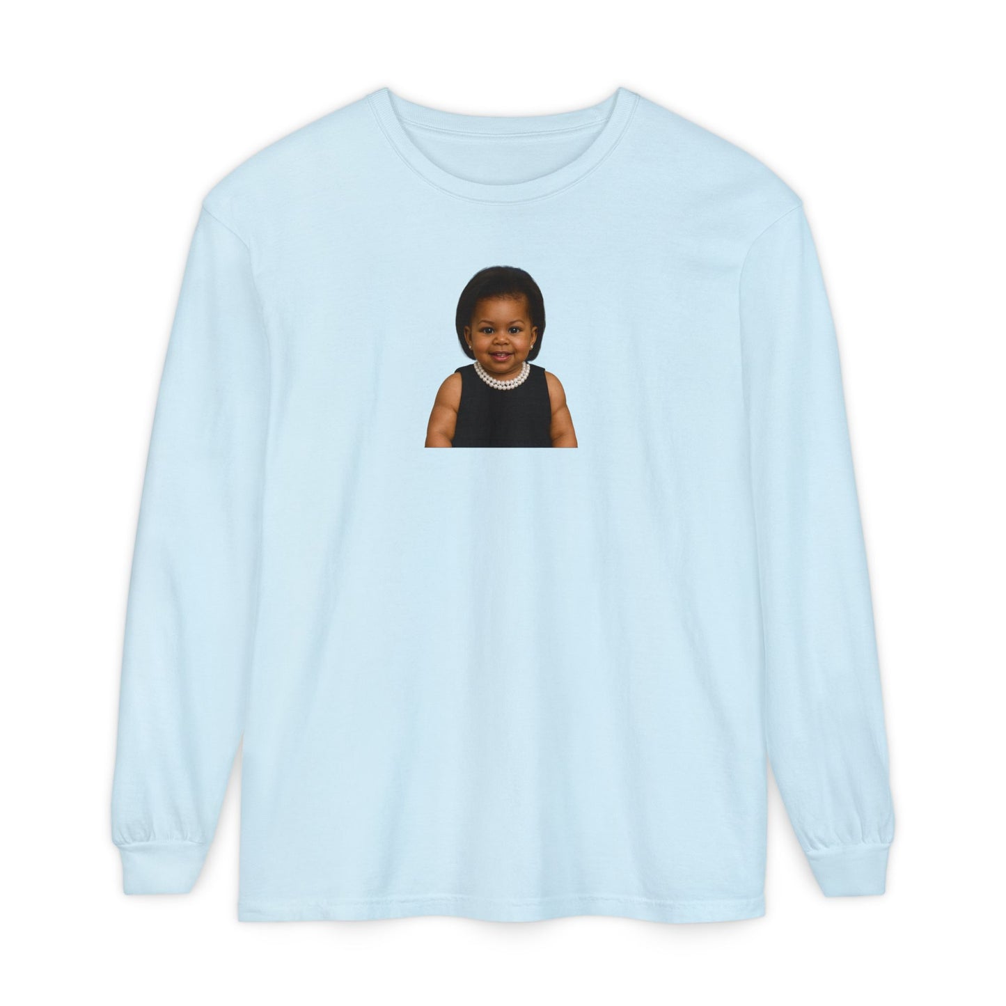 Hopeful Long Sleeve Shirt - Michelle Obama