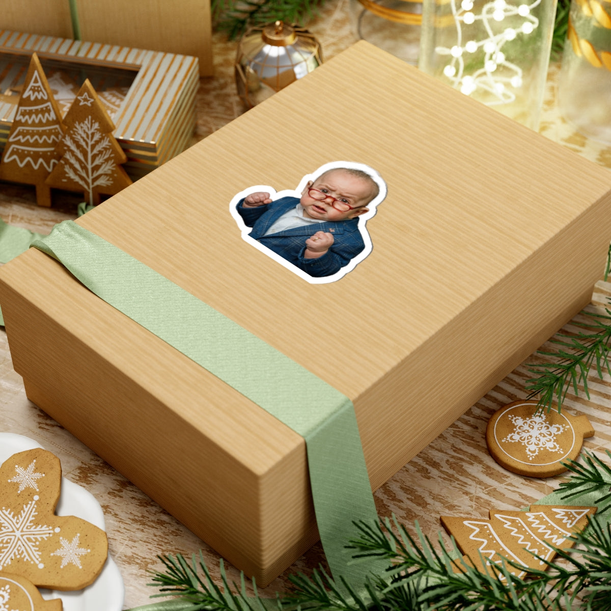 Stick With Chuck Sticker - Chuck Schumer