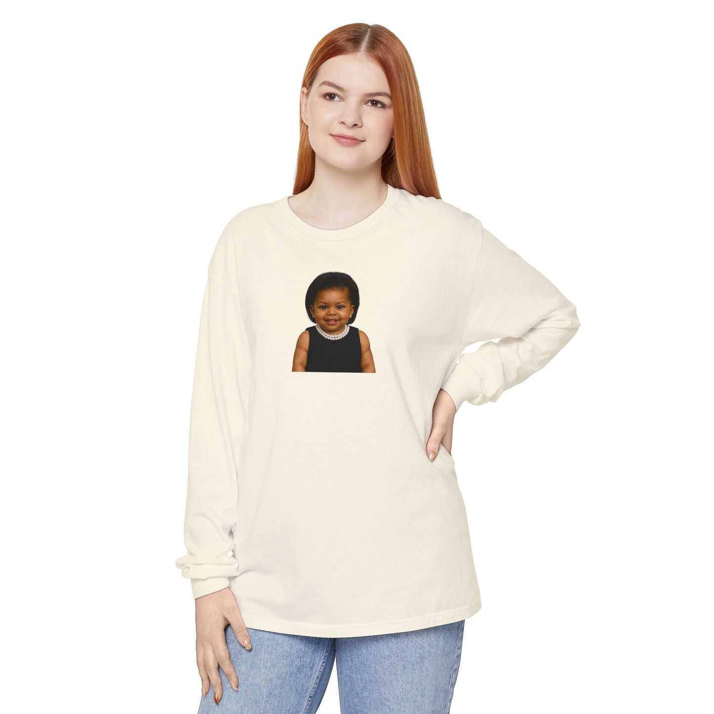 Hopeful Long Sleeve Shirt - Michelle Obama