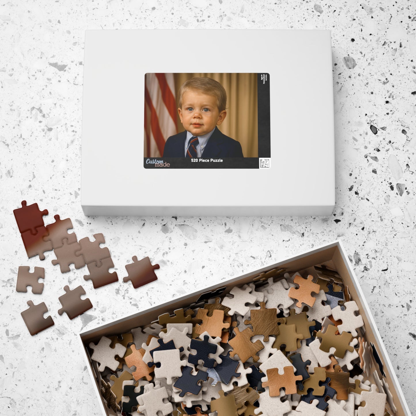 Peanut + Peace Puzzle (520 Pieces) - Jimmy Carter