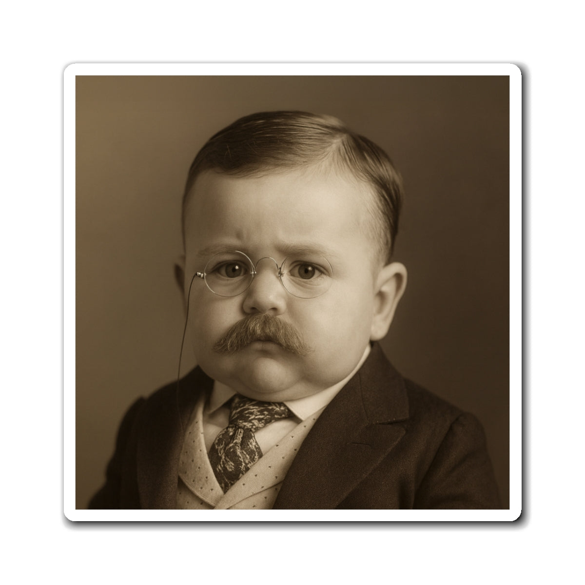 Bull Moose on Your Fridge Magnet - Theodore (Teddy) Roosevelt