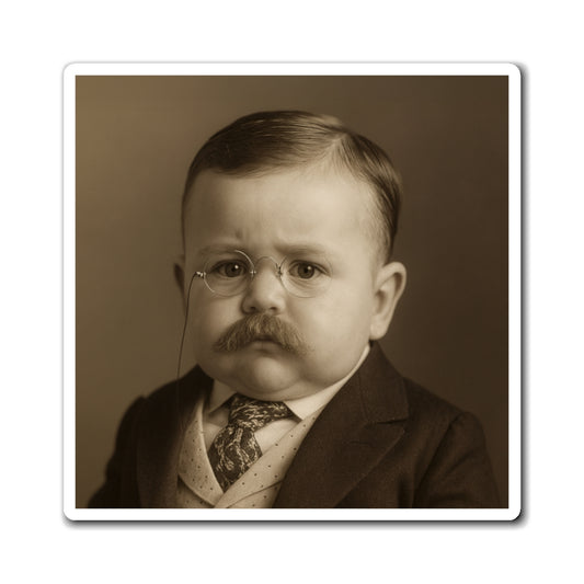Bull Moose on Your Fridge Magnet - Theodore (Teddy) Roosevelt