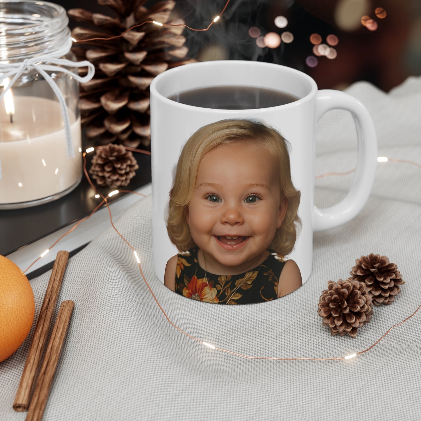 Stronger Than a CrossFit Kettlebell — and My Opinions Mug - Marjorie Taylor Greene (MTG)
