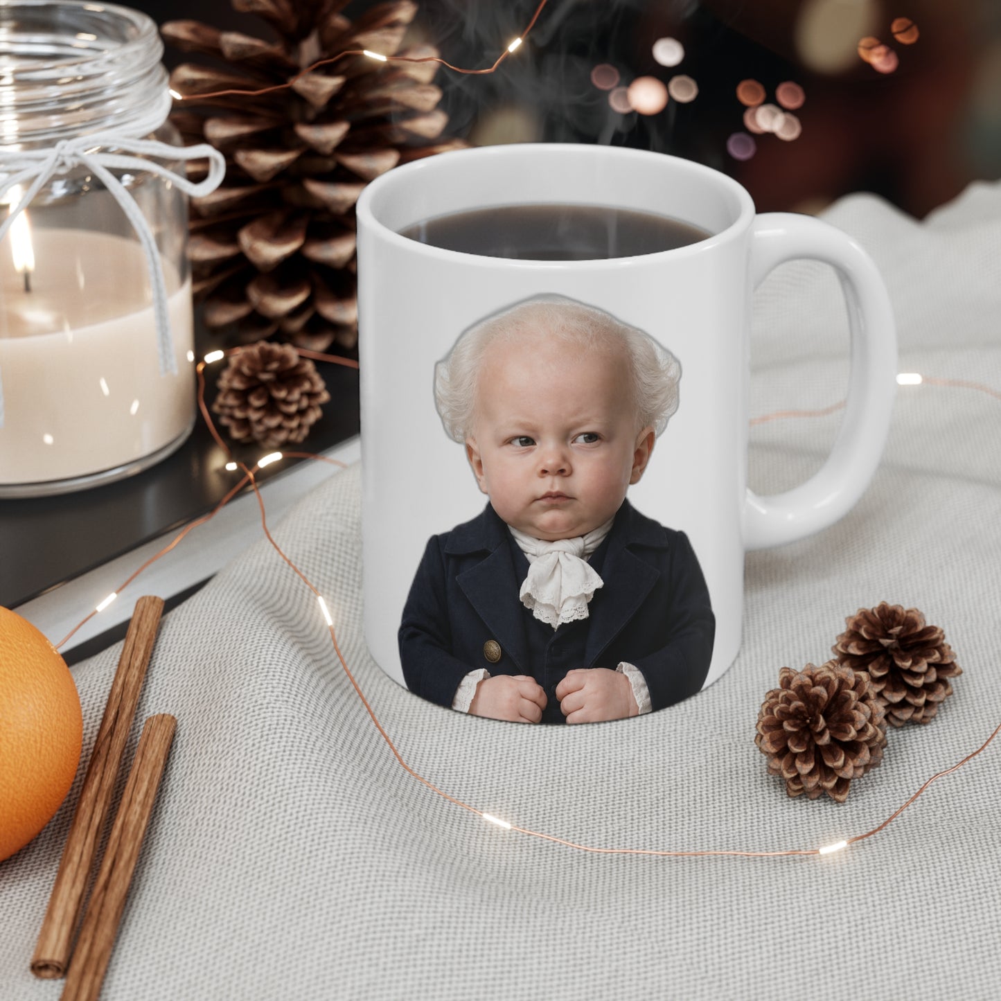 Facts Are Stubborn Mug - John Adams