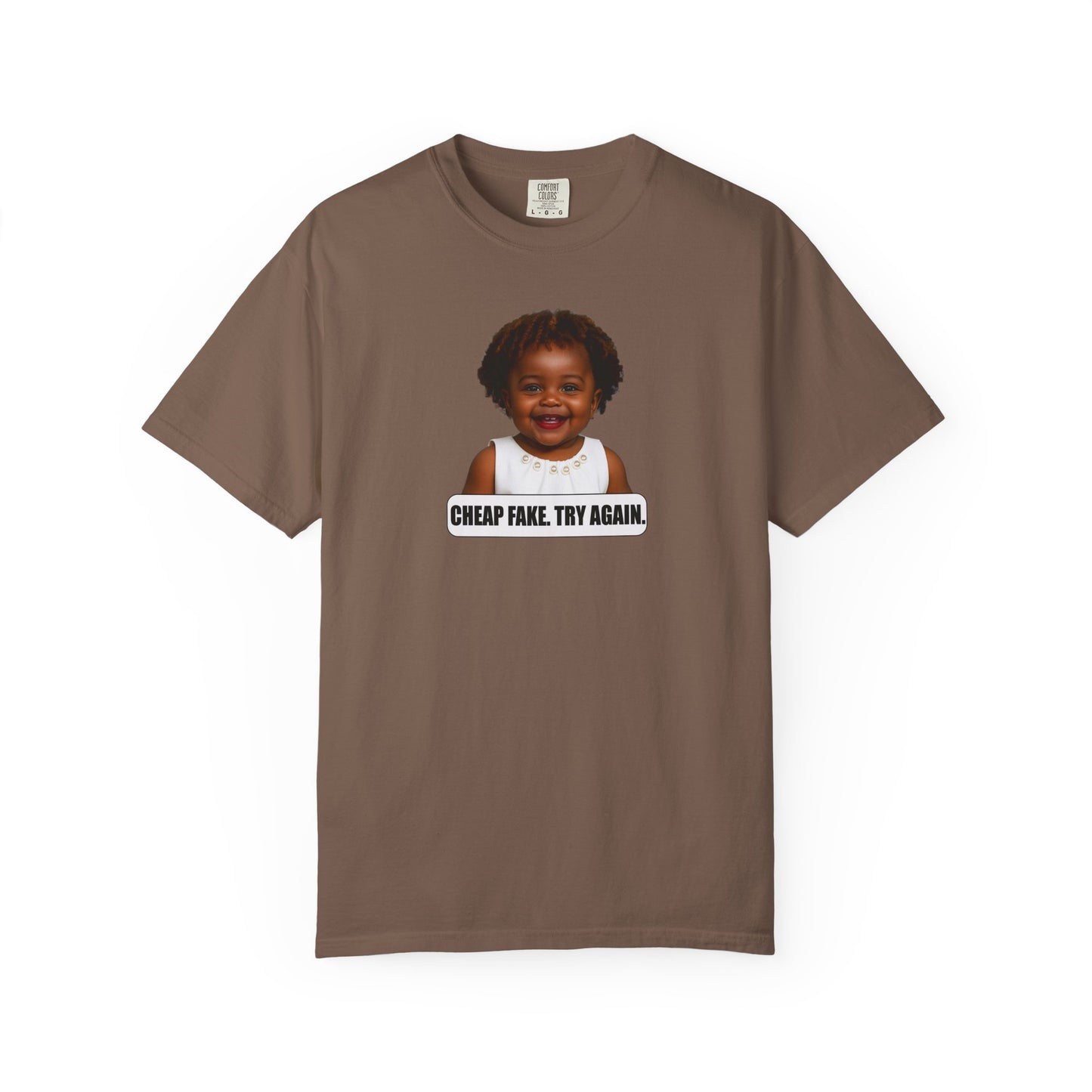 Cheap Fake. Try Agian. Tee - Karine Jean-Pierre (KJP)