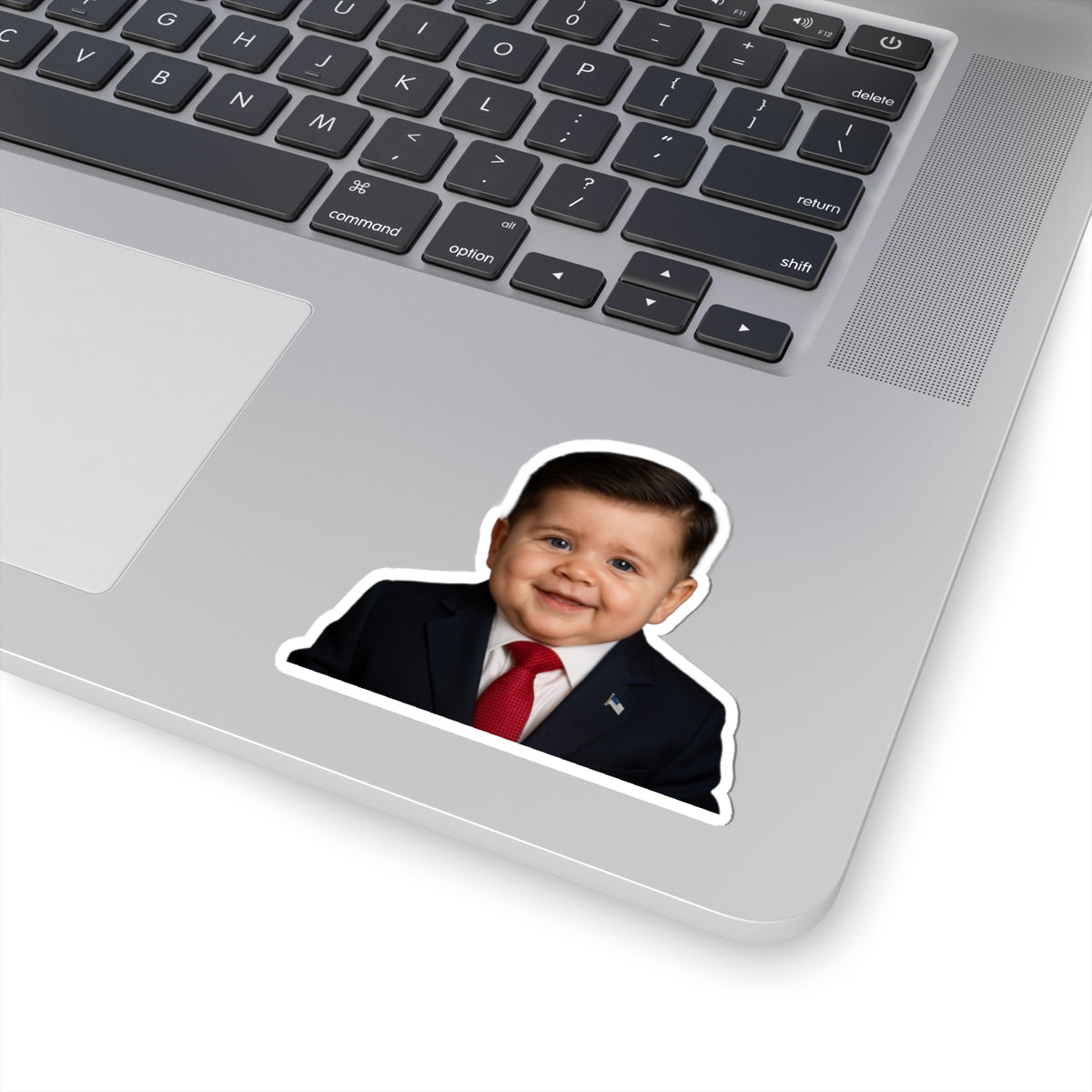 Stick With Big Baby JB Sticker - JB Pritzker