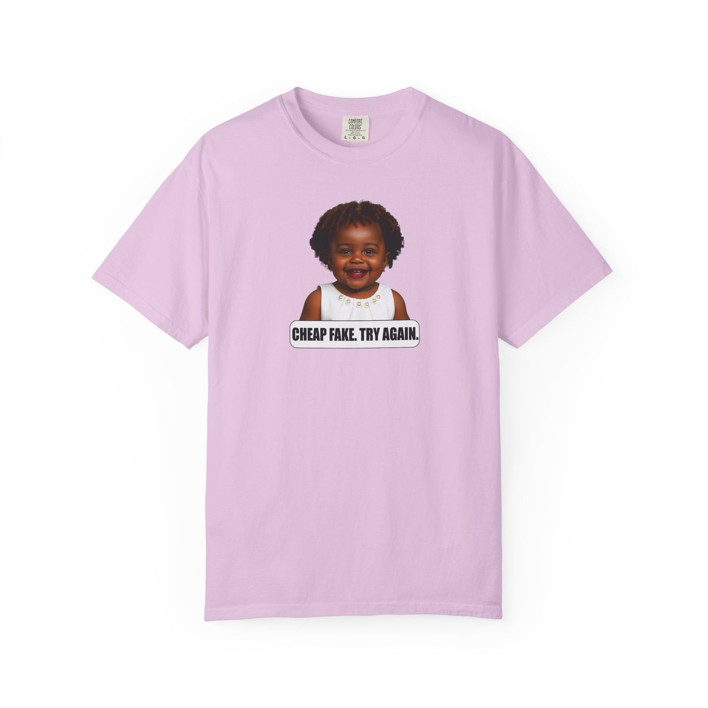 Cheap Fake. Try Agian. Tee - Karine Jean-Pierre (KJP)