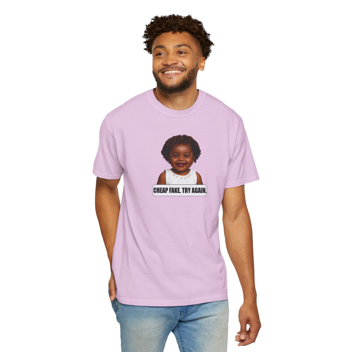Cheap Fake. Try Agian. Tee - Karine Jean-Pierre (KJP)