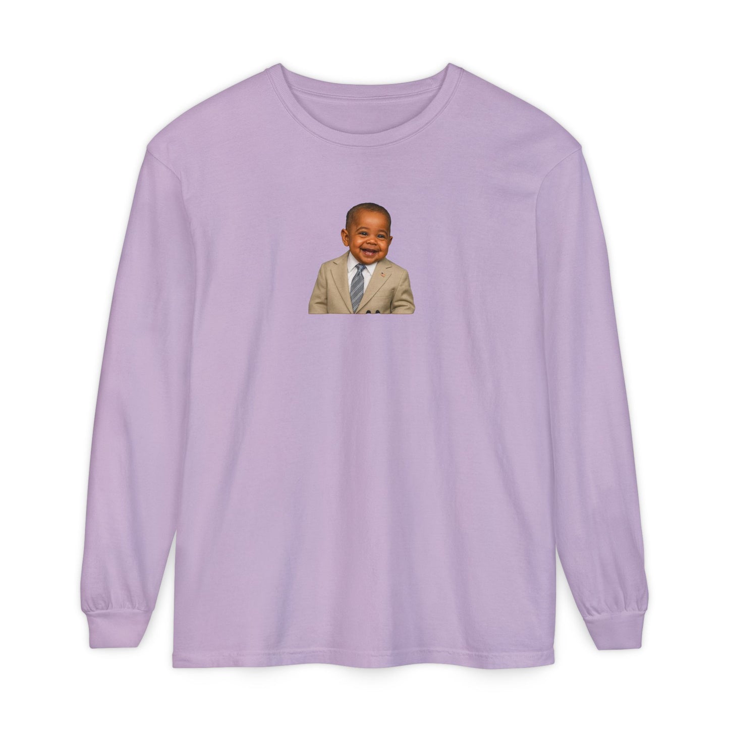 "Yes We Tan" Long Sleeve Shirt - Barack Obama