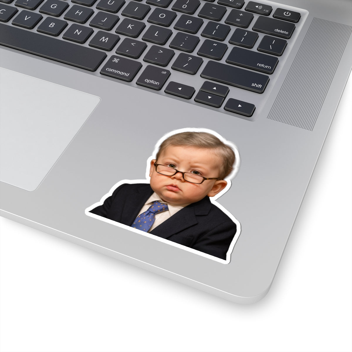 Stick a Little Sense On It Sticker - John Kennedy