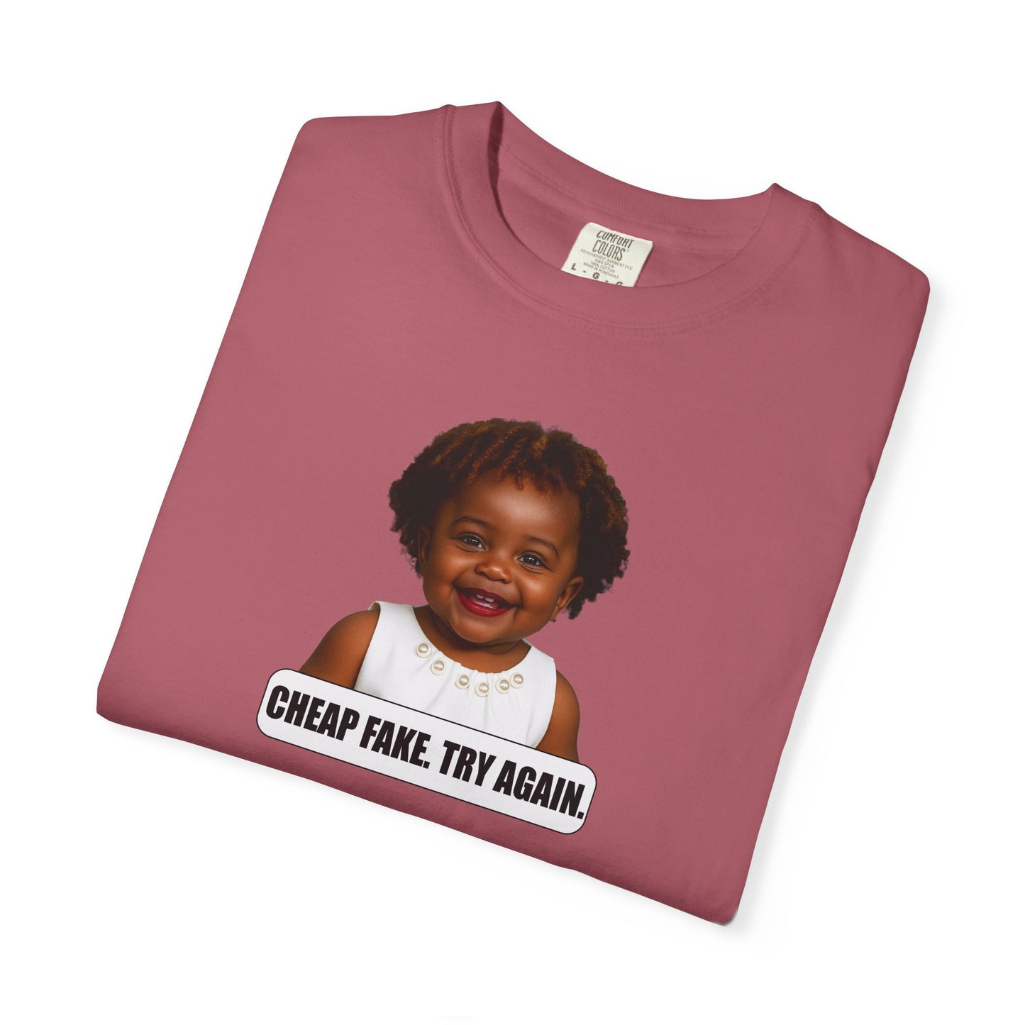Cheap Fake. Try Agian. Tee - Karine Jean-Pierre (KJP)
